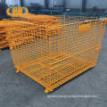 Hot sale stackable storage metal pallet cage/bins